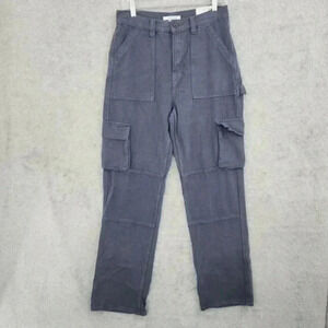 NWT‎ Pacsun Skate Pant Cargo  Women's Size 28 Cotton Blue